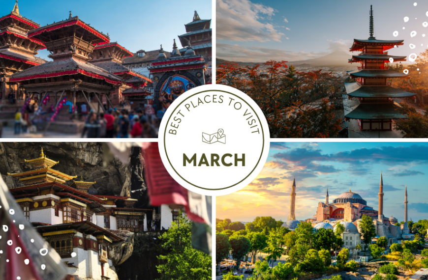 Best Places to Visit in March Outside India